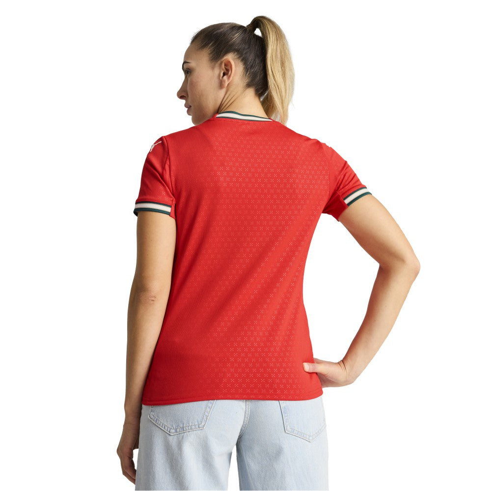 Puma Portugal National Team Women's 2025 Home Replica Jerseys - Red