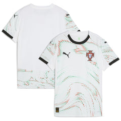 Puma Portugal National Team Women's 2025 Away Replica Jerseys - White