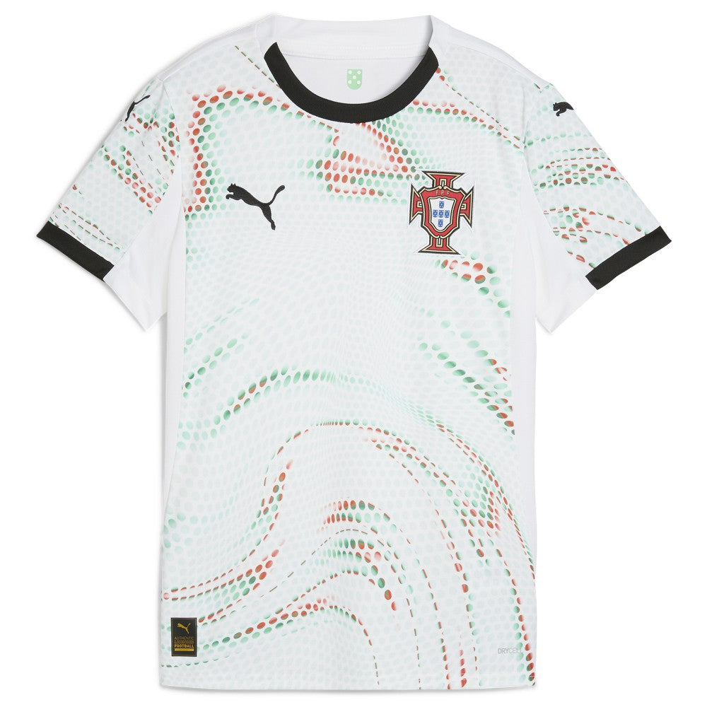 Puma Portugal National Team Women's 2025 Away Replica Jerseys - White