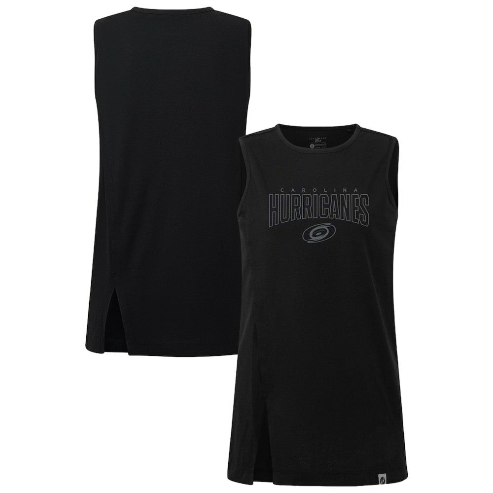 Carolina Hurricanes - Levelwear Women's Influx Darkmoon Tank Top Black