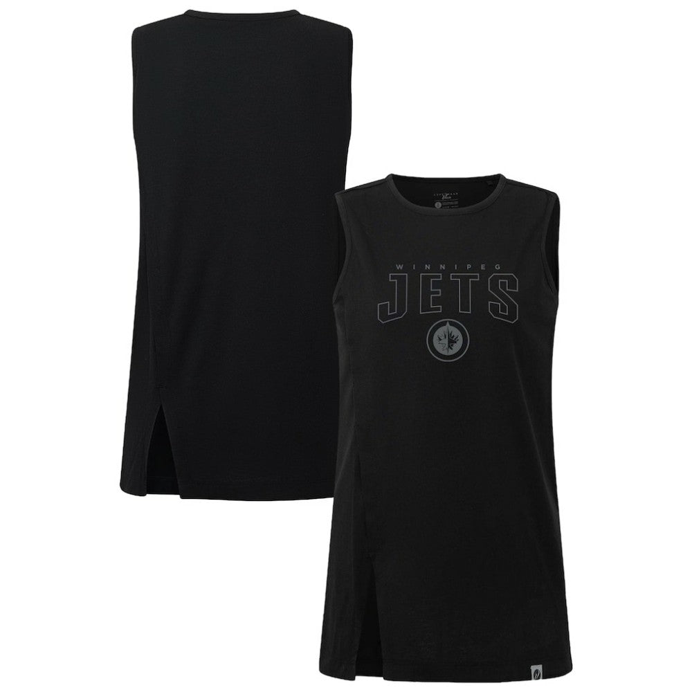 Winnipeg Jets - Levelwear Women's Influx Darkmoon Tank Top Black