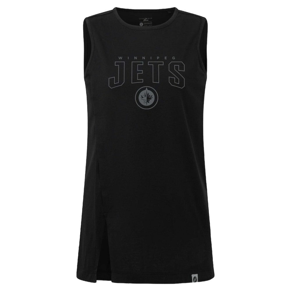 Winnipeg Jets - Levelwear Women's Influx Darkmoon Tank Top Black