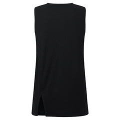 New York Rangers Levelwear Women's Influx Darkmoon Tank Top Black
