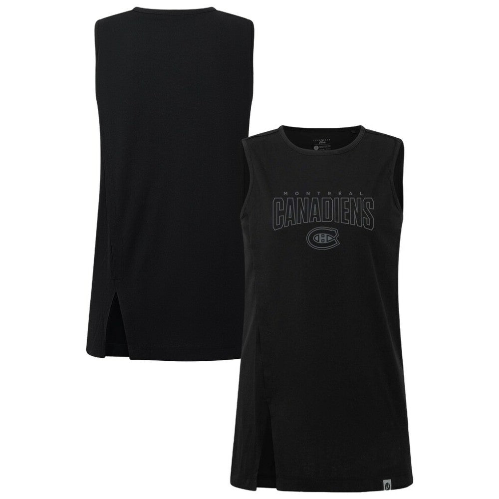Montreal Canadiens - Levelwear Women's Influx Darkmoon Tank Top Black