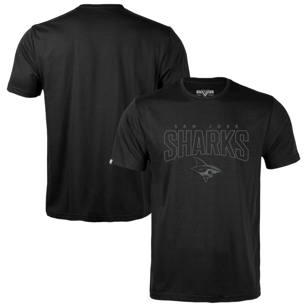 San Jose Sharks - Levelwear Richmond Darkmoon T-Shirt Black