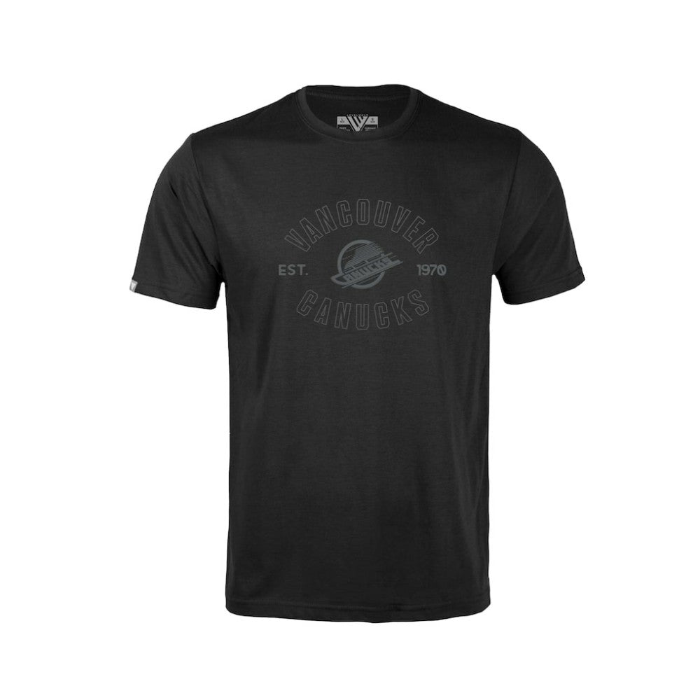 Vancouver Canucks - Levelwear Youth Little Richmond Abyssal T-Shirt Black