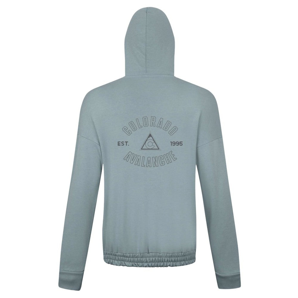 Colorado Avalanche - Levelwear Women's Waterfall Nightfall Pullover Hoodie Gray