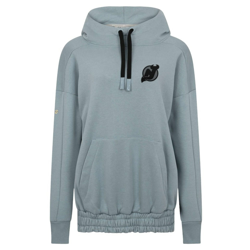 New Jersey Devils - Levelwear Women's Waterfall Nightfall Pullover Hoodie Gray