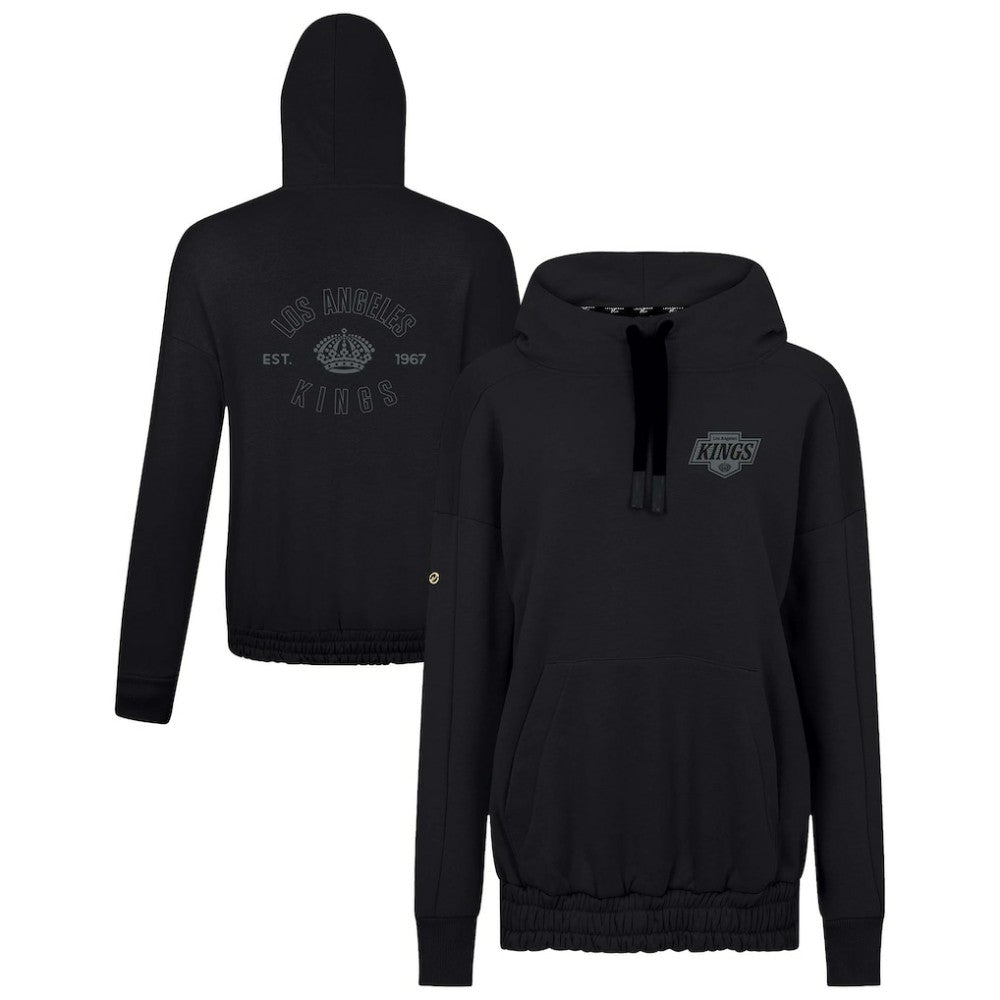 Los Angeles Kings - Levelwear Women's Waterfall Nightfall Pullover Hoodie Black