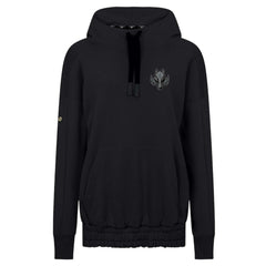 Calgary Flames - Levelwear Women's Waterfall Nightfall Pullover Hoodie Black