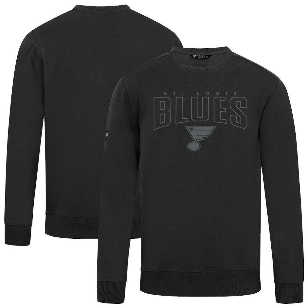 St. Louis Blues - Levelwear Zane Darkmoon Pullover Sweatshirt Black