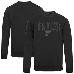 St. Louis Blues - Levelwear Zane Darkmoon Pullover Sweatshirt Black