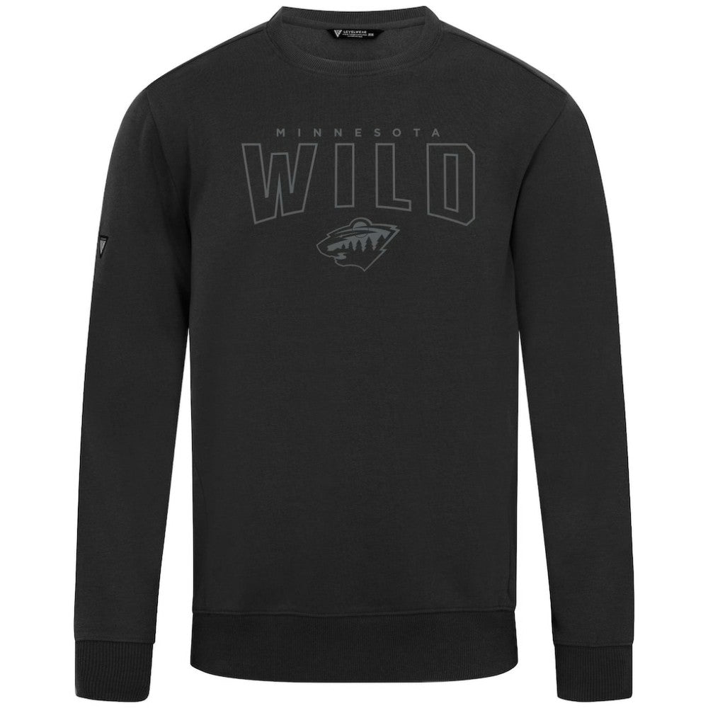 Minnesota Wild - Levelwear Zane Darkmoon Pullover Sweatshirt Black