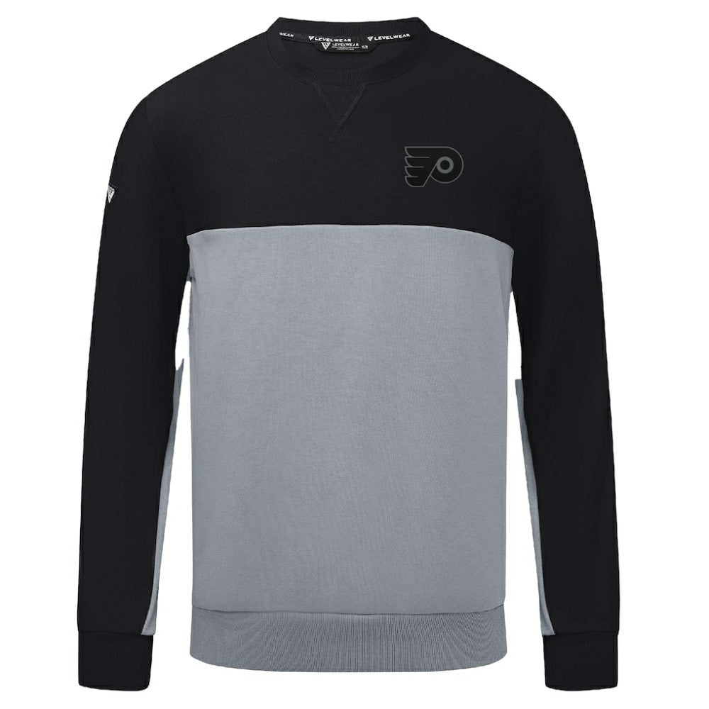 Philadelphia Flyers - Levelwear Legacy Nightfall Pullover Sweatshirt Black/Gray