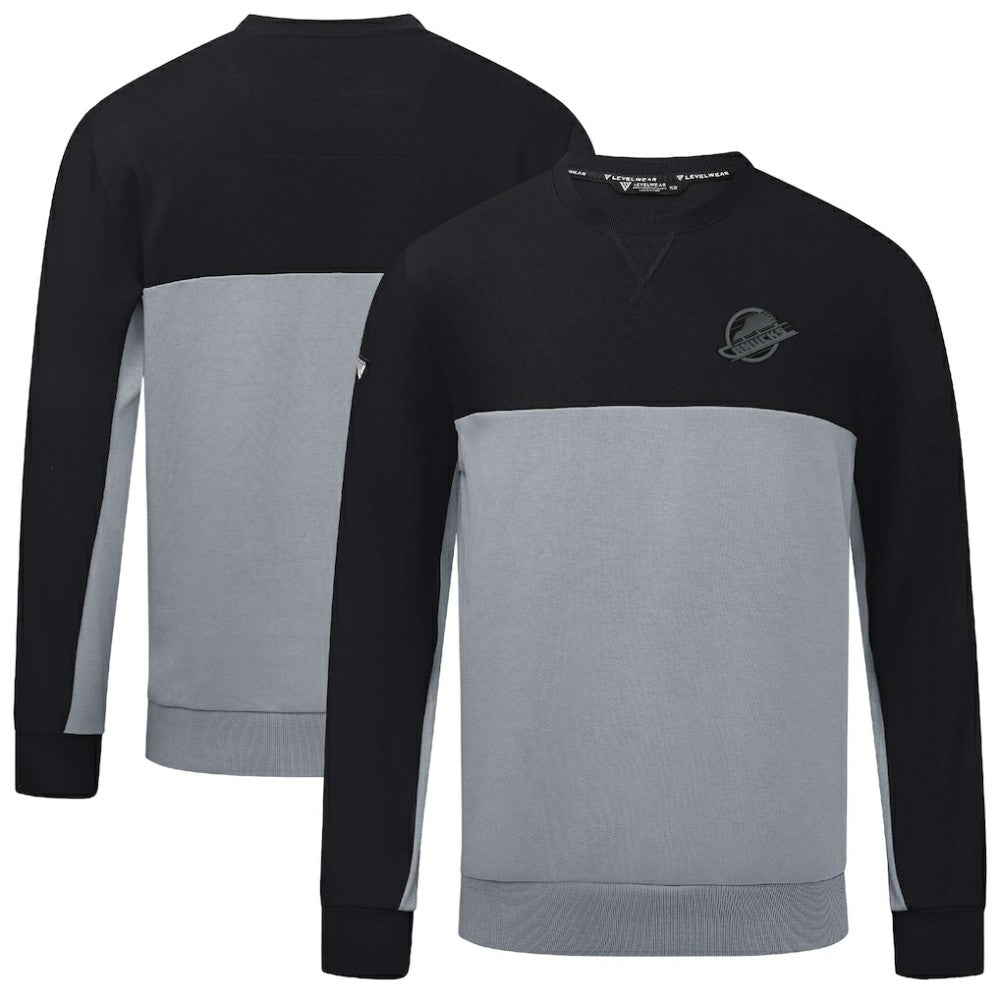Vancouver Canucks - Levelwear Legacy Nightfall Pullover Sweatshirt Black/Gray