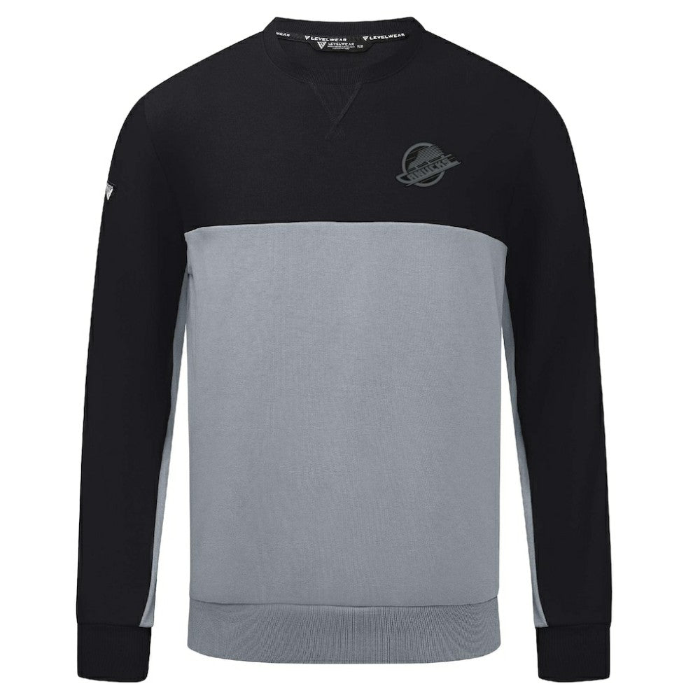 Vancouver Canucks - Levelwear Legacy Nightfall Pullover Sweatshirt Black/Gray