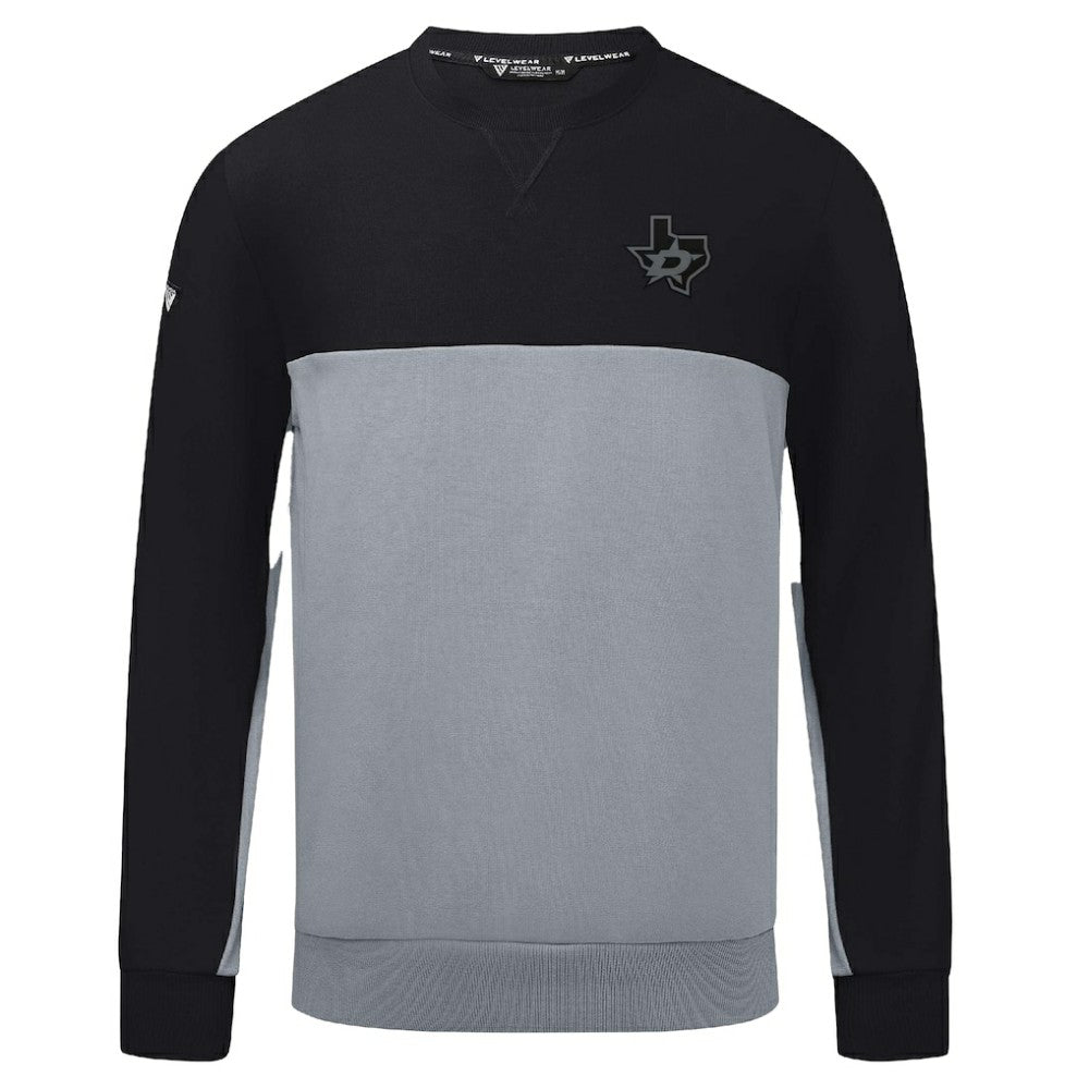 Dallas Stars - Levelwear Legacy Nightfall Pullover Sweatshirt Black/Gray
