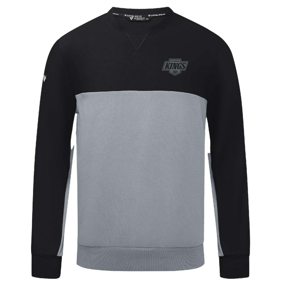 Los Angeles Kings - Levelwear Legacy Nightfall Pullover Sweatshirt Black/Gray