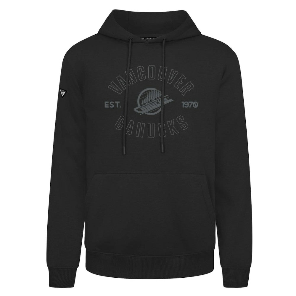 Vancouver Canucks - Levelwear Podium Abyssal Pullover Hoodie Black