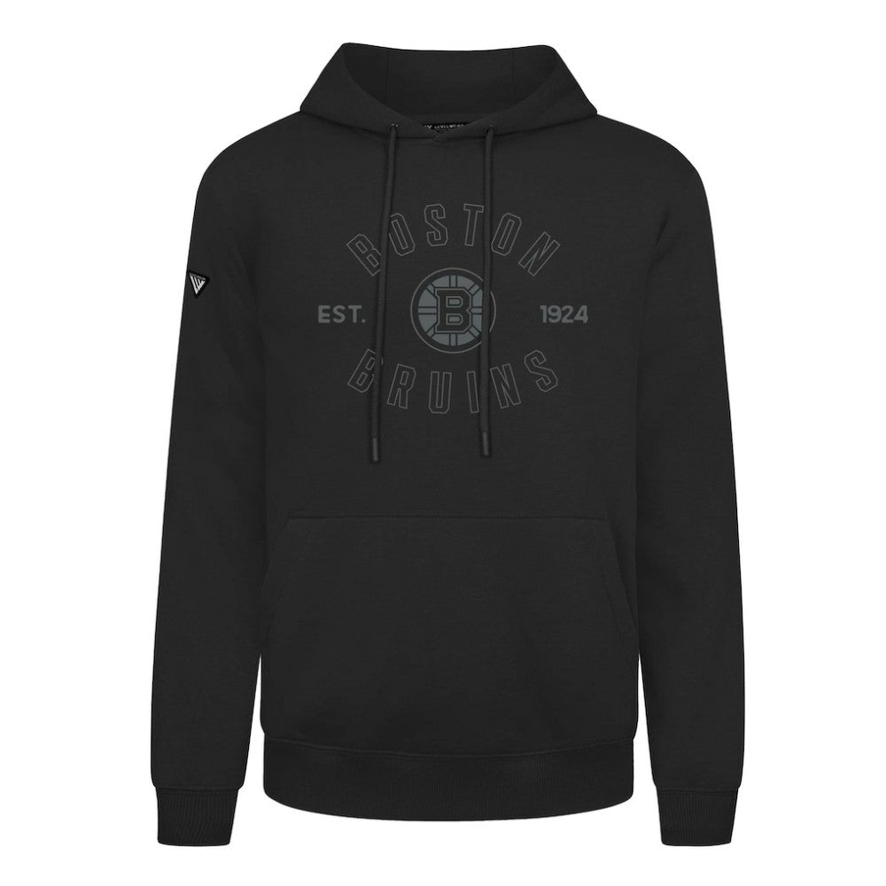Boston Bruins Levelwear Podium Abyssal Pullover Hoodie Black
