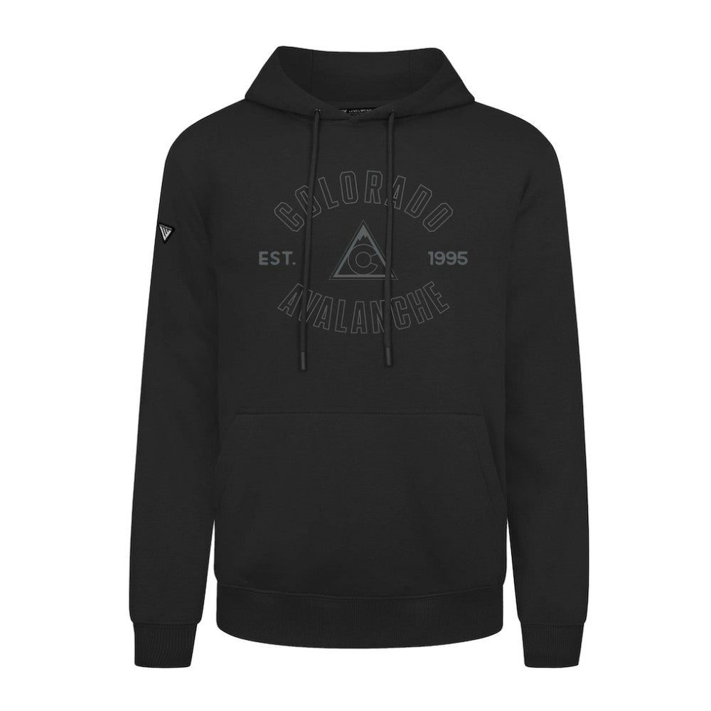 Colorado Avalanche - Levelwear Podium Abyssal Pullover Hoodie Black
