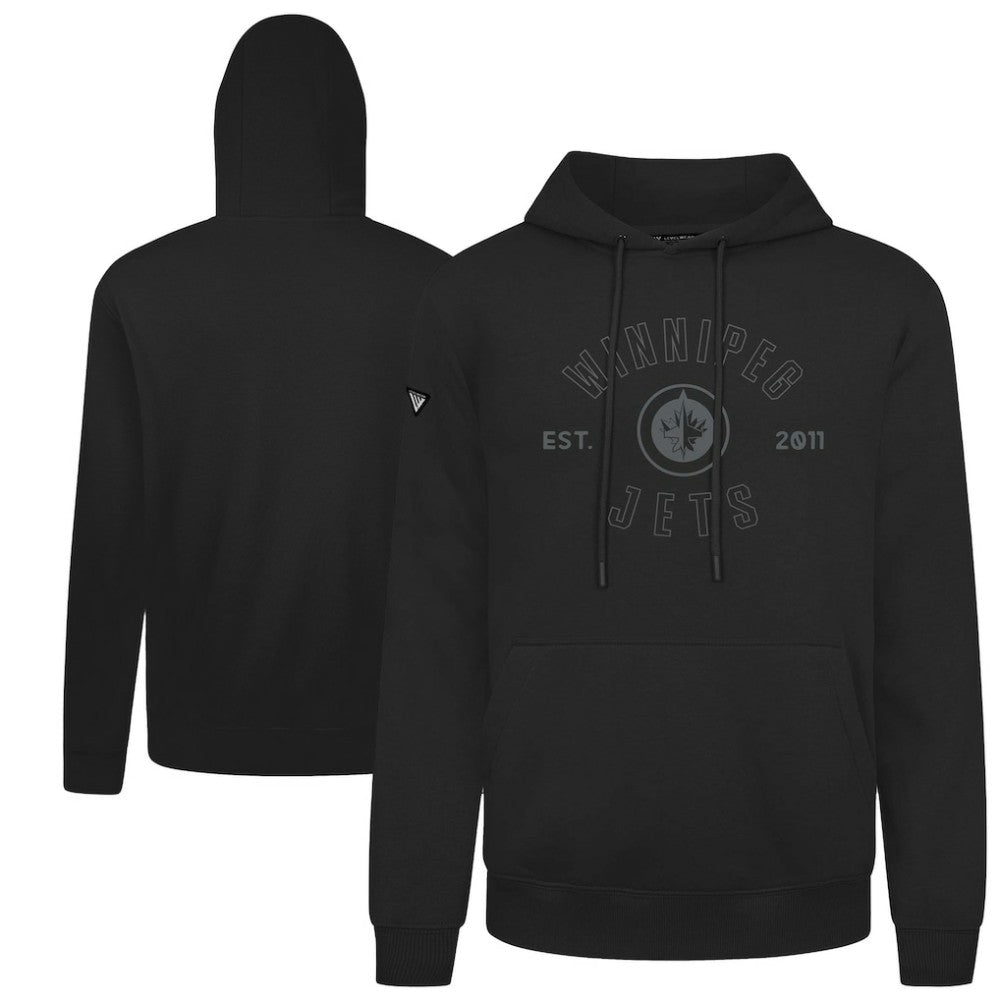 Winnipeg Jets - Levelwear Podium Abyssal Pullover Hoodie Black