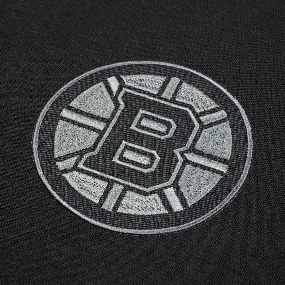Boston Bruins Levelwear Murray Nightfall Quarter-Zip Jacket Black