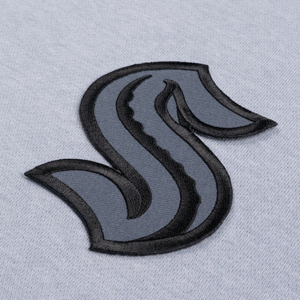Seattle Kraken Levelwear Murray Nightfall Quarter-Zip Jacket Gray