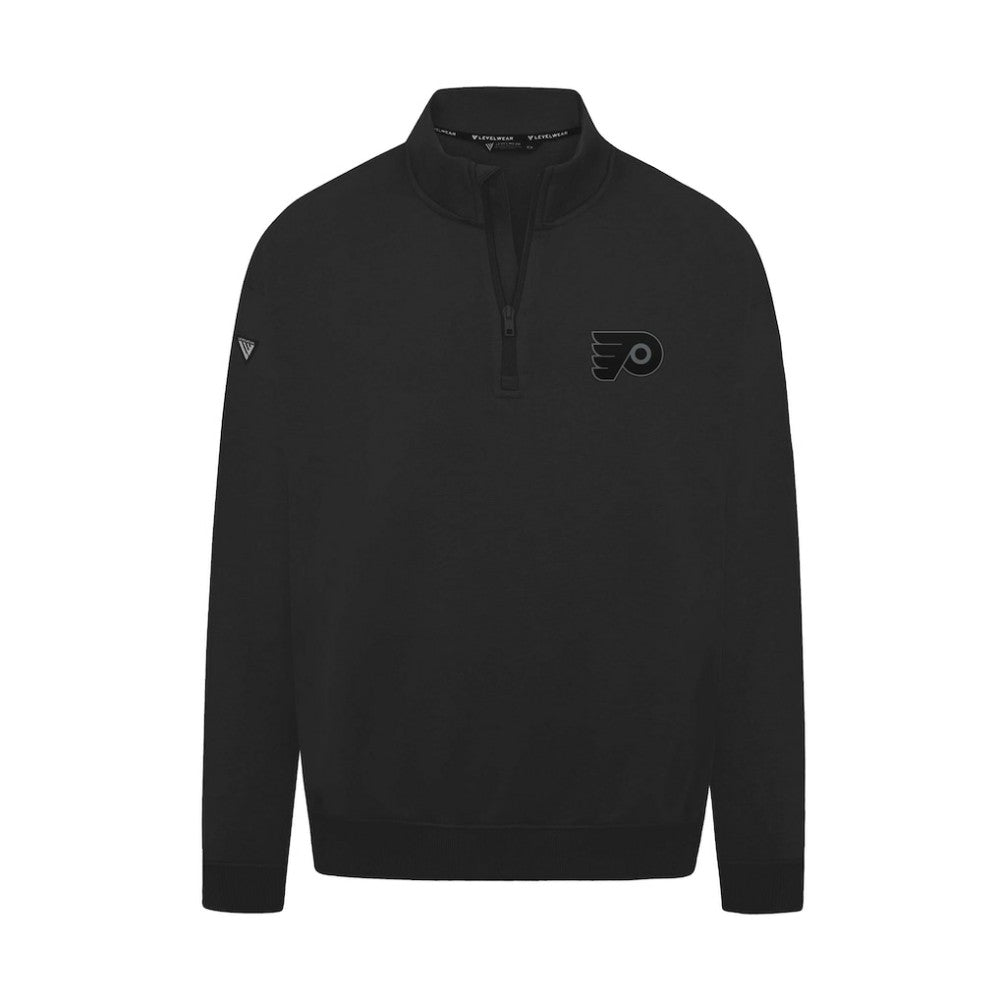 Philadelphia Flyers - Levelwear Murray Nightfall Quarter-Zip Jacket Black