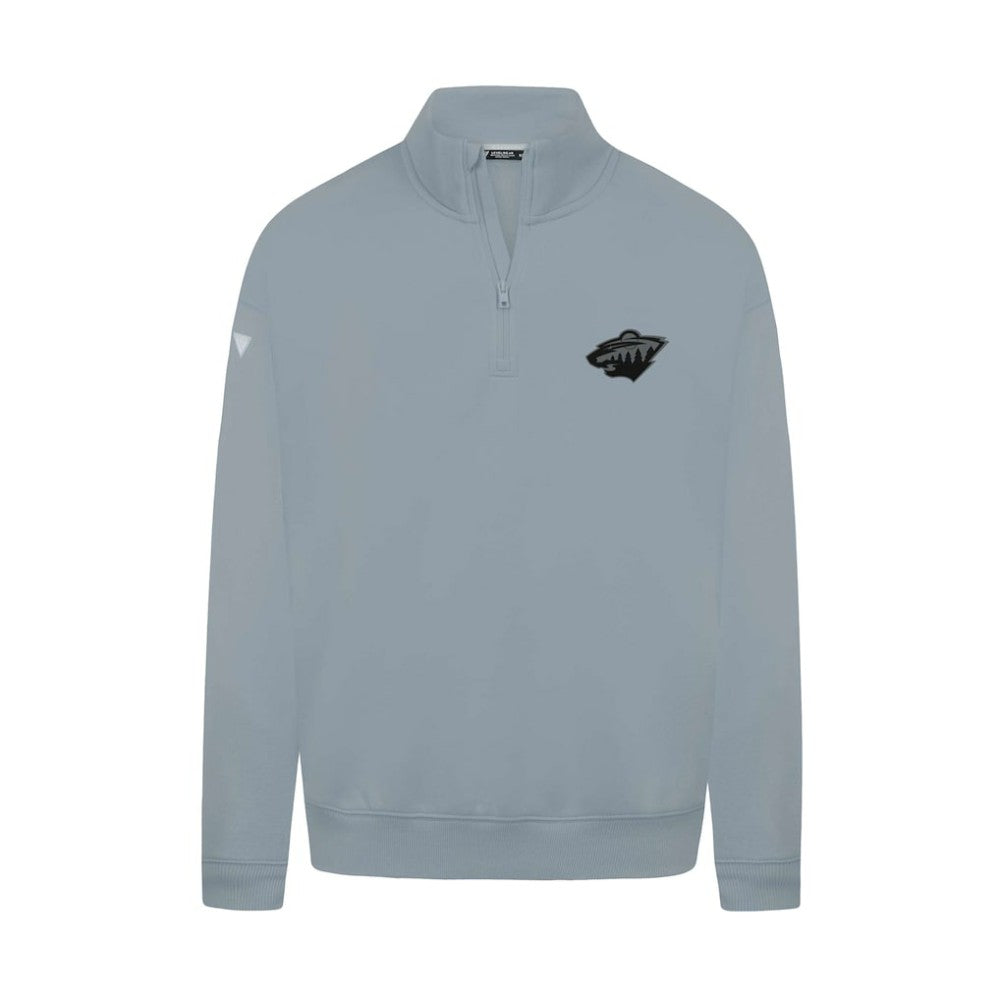 Minnesota Wild - Levelwear Murray Nightfall Quarter-Zip Jacket Gray