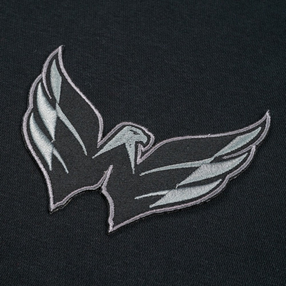 Washington Capitals Levelwear Murray Nightfall Quarter-Zip Jacket Black