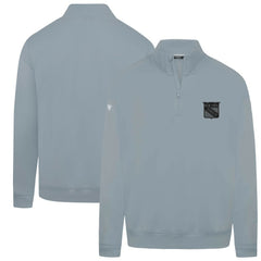 New York Rangers Levelwear Murray Nightfall Quarter-Zip Jacket Gray
