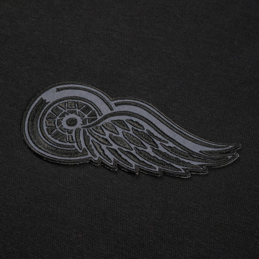 Detroit Red Wings - Levelwear Murray Nightfall Quarter-Zip Jacket Black