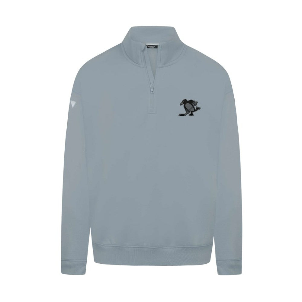 Pittsburgh Penguins Levelwear Murray Nightfall Quarter-Zip Jacket Gray