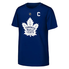 Auston Matthews Toronto Maple Leafs - Outerstuff Youth Player Name & Number T-Shirt Blue