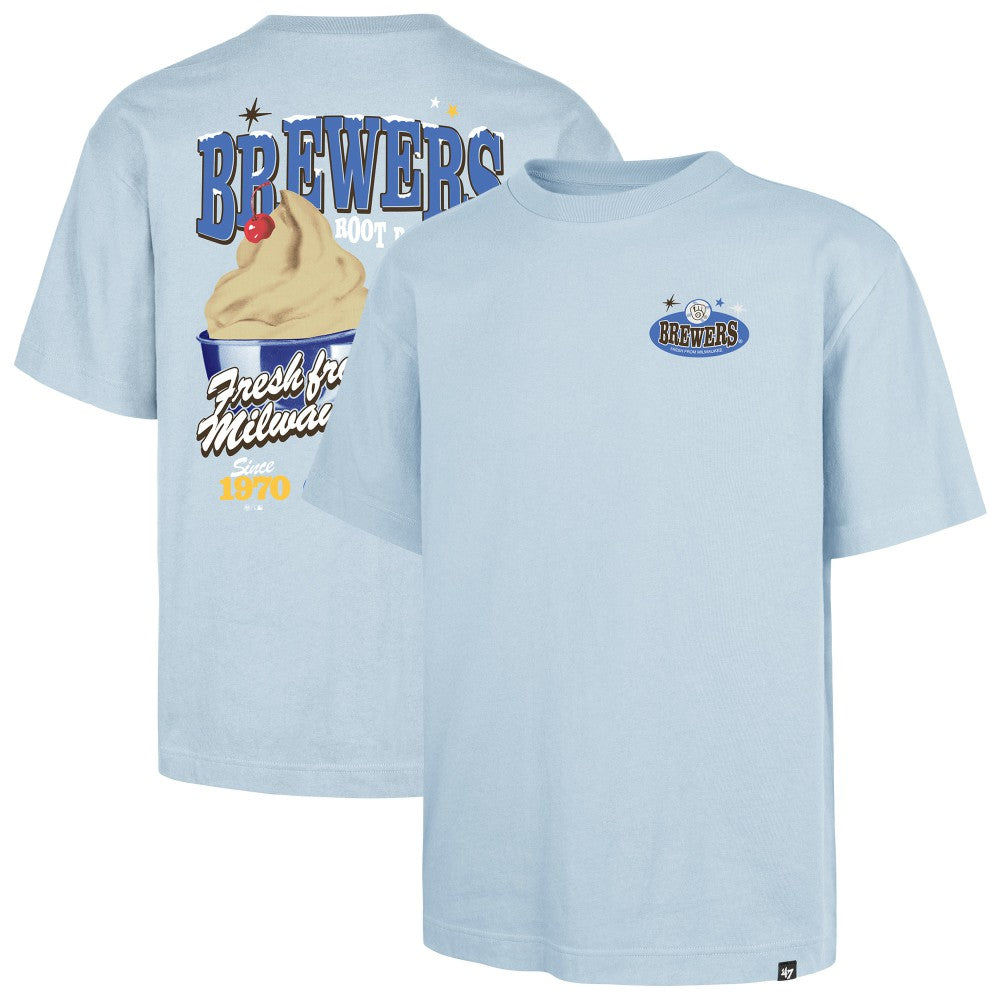 Milwaukee Brewers '47 Ice Cream Parlor Foundation T-Shirt Lifestyle