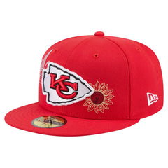 Kansas City Chiefs New Era State Stitch 59FIFTY Fitted Hat Red - NFL