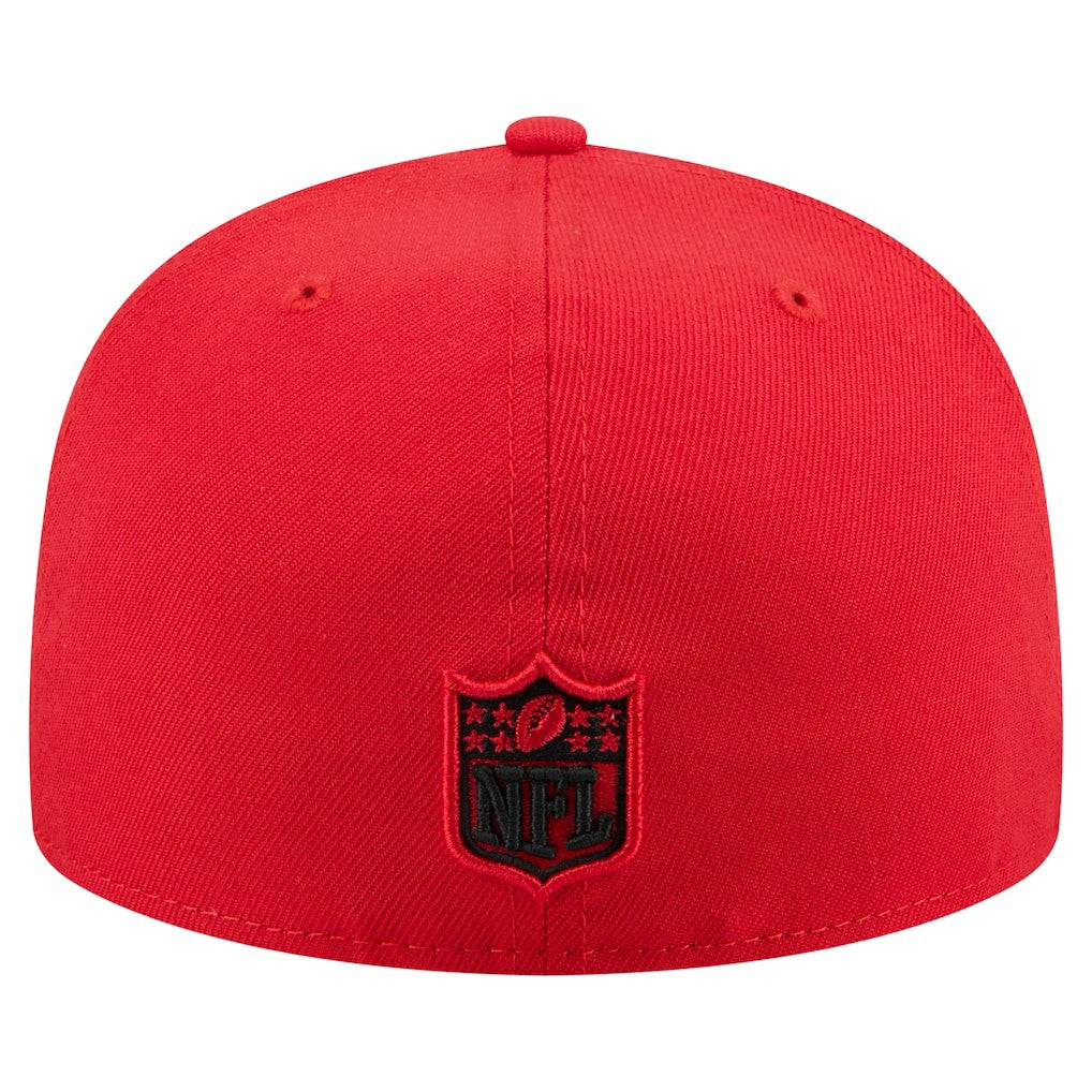 Kansas City Chiefs New Era State Stitch 59FIFTY Fitted Hat Red - NFL