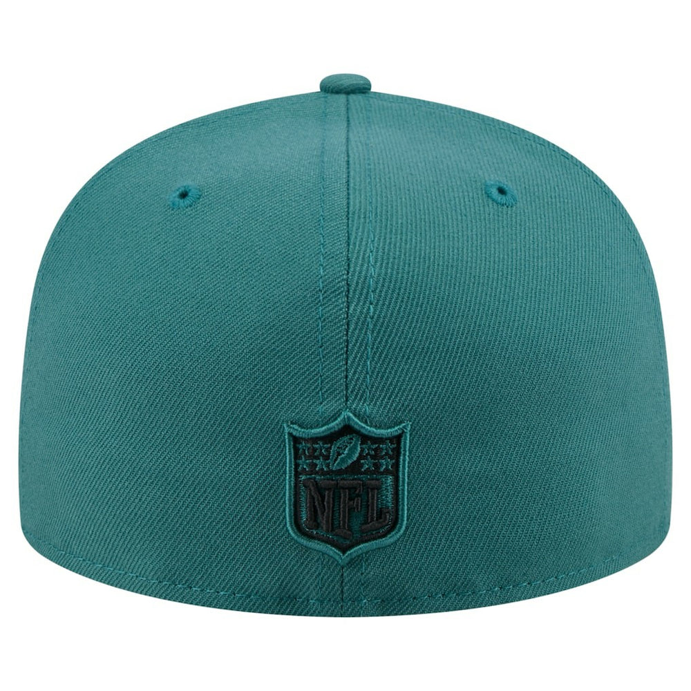 Philadelphia Eagles New Era State Stitch 59FIFTY Fitted Hat Midnight Green - NFL