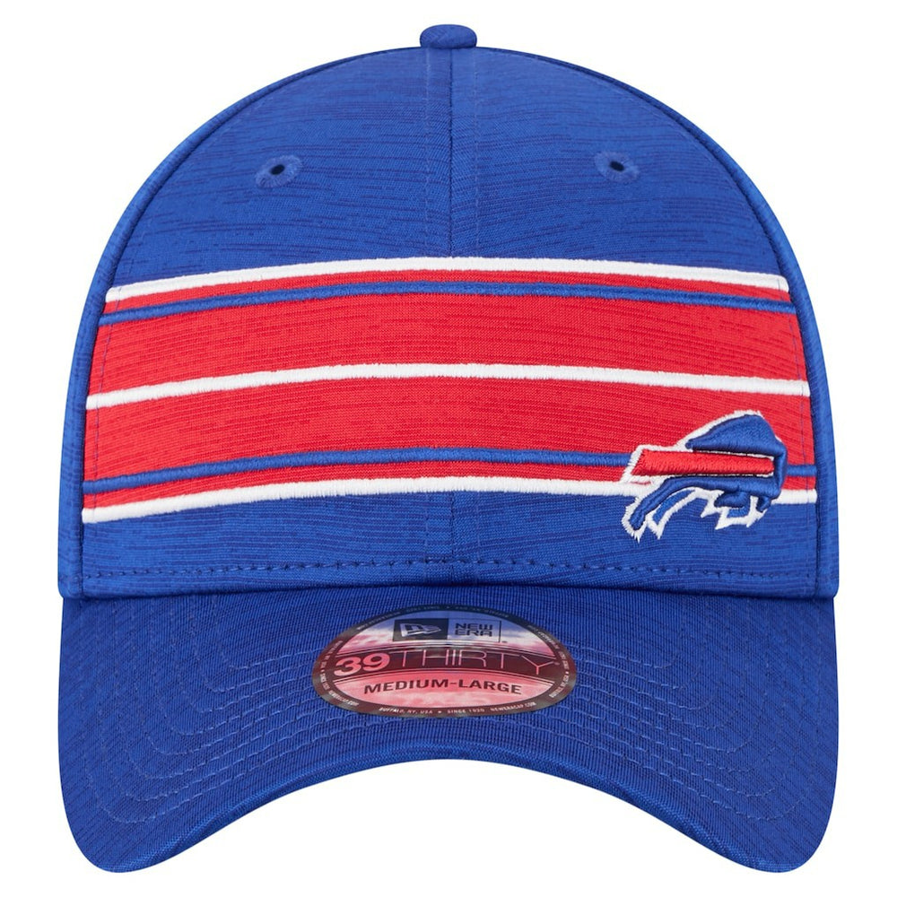Buffalo Bills New Era Stripes 39THIRTY Flex Hat Royal - NFL