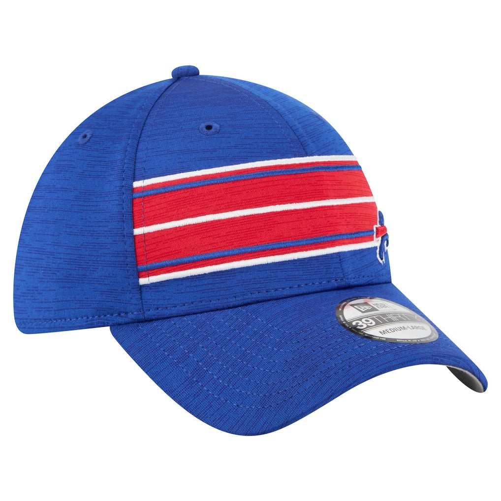 Buffalo Bills New Era Stripes 39THIRTY Flex Hat Royal - NFL