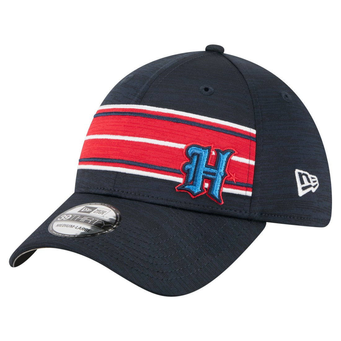 Houston Texans New Era Stripes 39THIRTY Flex Hat Navy - NFL