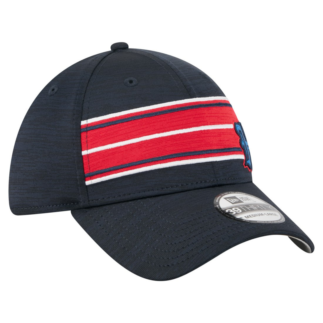 Houston Texans New Era Stripes 39THIRTY Flex Hat Navy - NFL