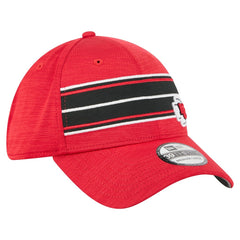 Kansas City Chiefs New Era Stripes 39THIRTY Flex Hat Red - NFL
