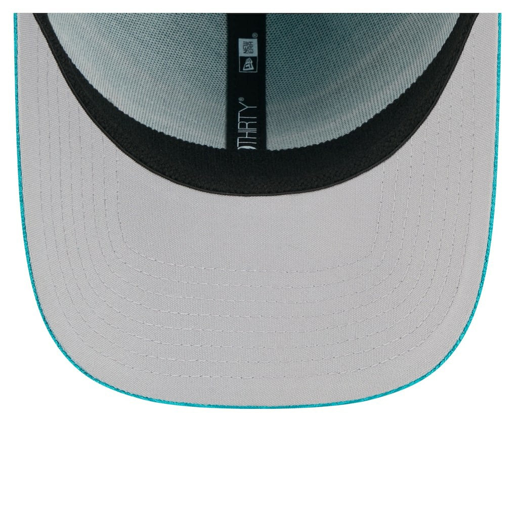 Miami Dolphins New Era Stripes 39THIRTY Flex Hat Aqua - NFL