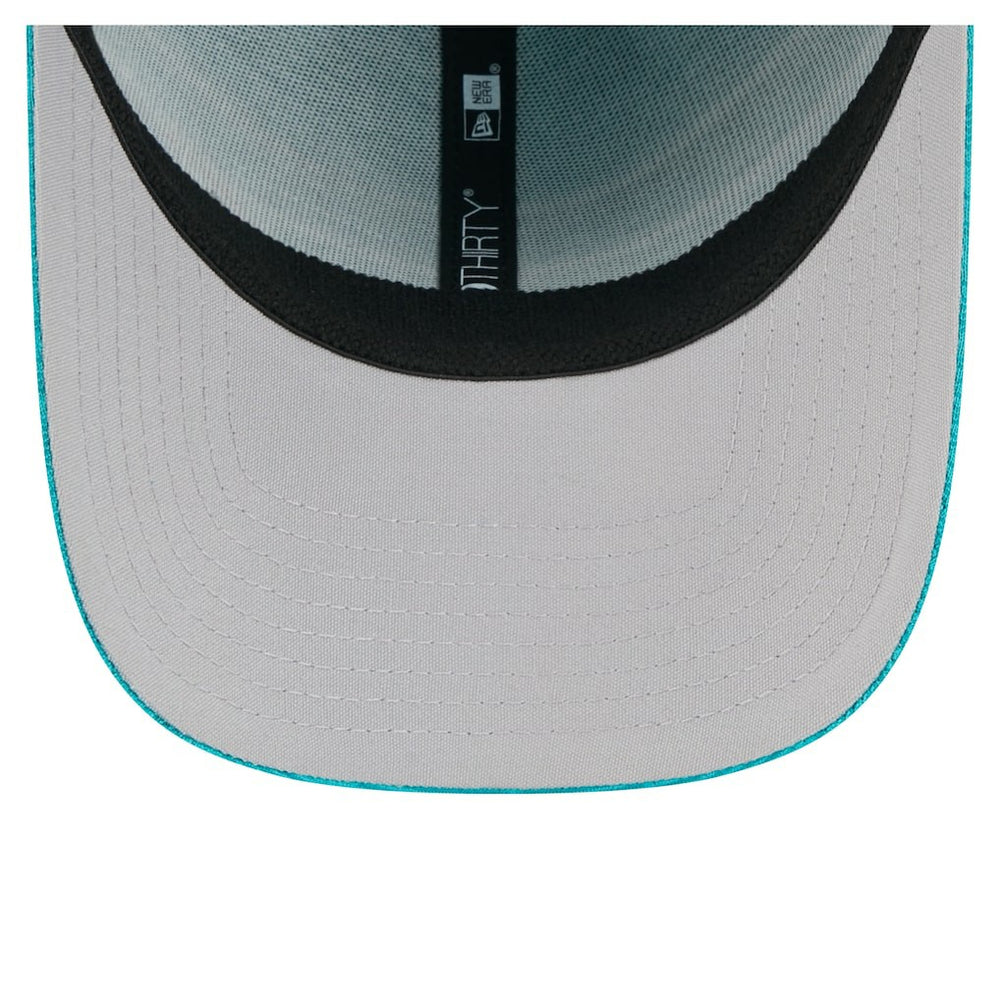 Miami Dolphins New Era Stripes 39THIRTY Flex Hat Aqua - NFL