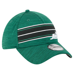 New York Jets New Era Stripes 39THIRTY Flex Hat Green - NFL
