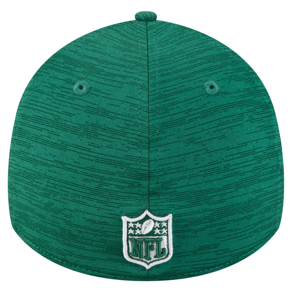 New York Jets New Era Stripes 39THIRTY Flex Hat Green - NFL