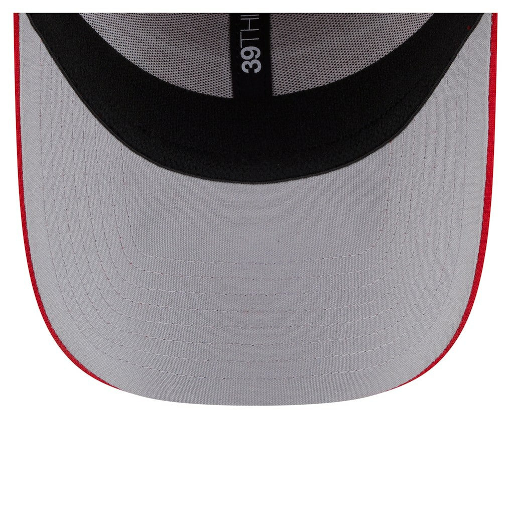San Francisco 49ers New Era Stripes 39THIRTY Flex Hat Scarlet - NFL