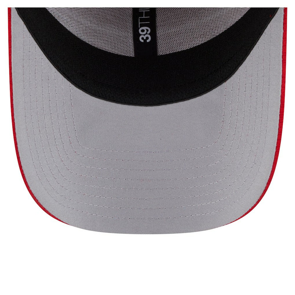 San Francisco 49ers New Era Stripes 39THIRTY Flex Hat Scarlet - NFL
